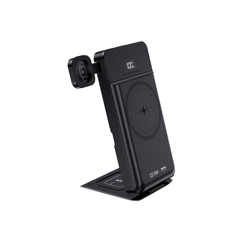 بنك طاقة لاسلكي محمول 5 في 1 من ريماكس RPP-D3، - Image 1 + 1