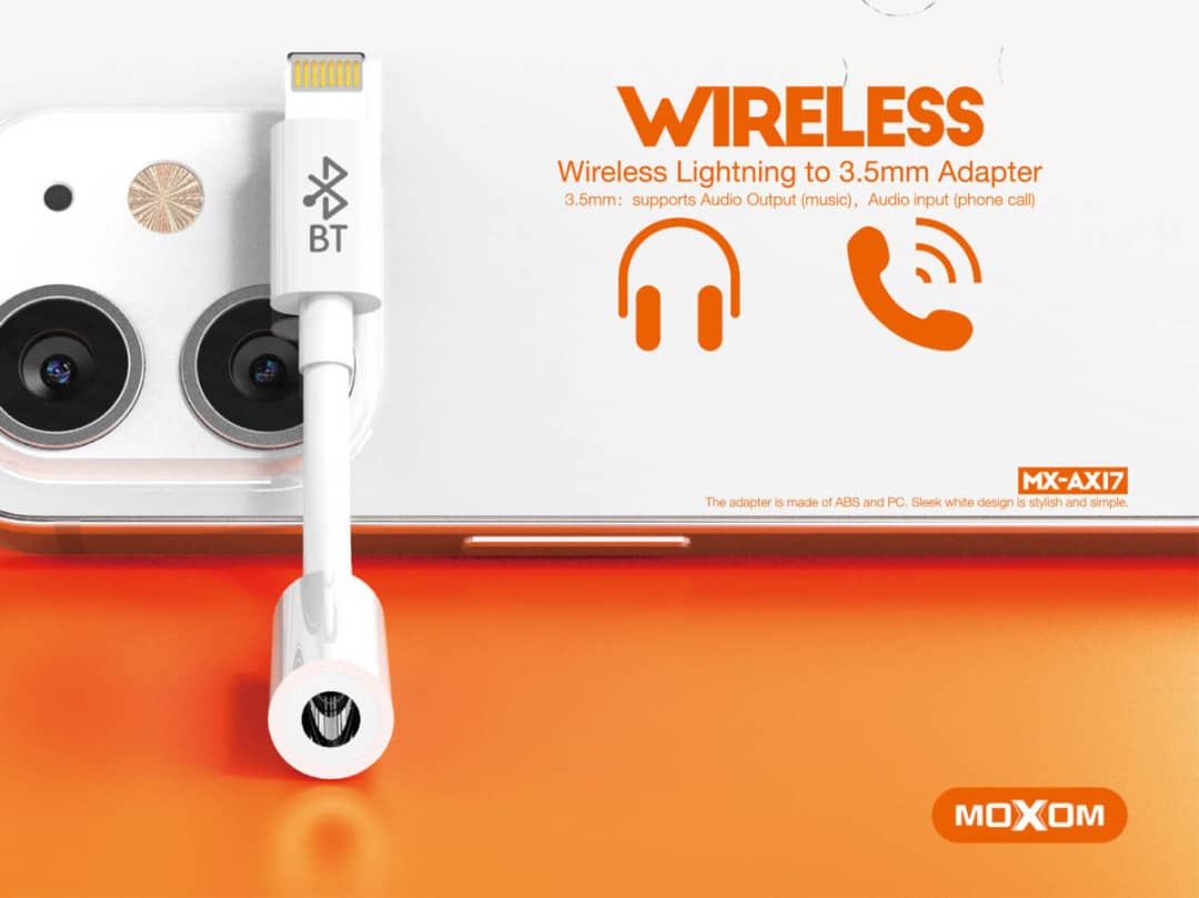 محول MOXOM أيفون إلى AUX - Image 2 + 1