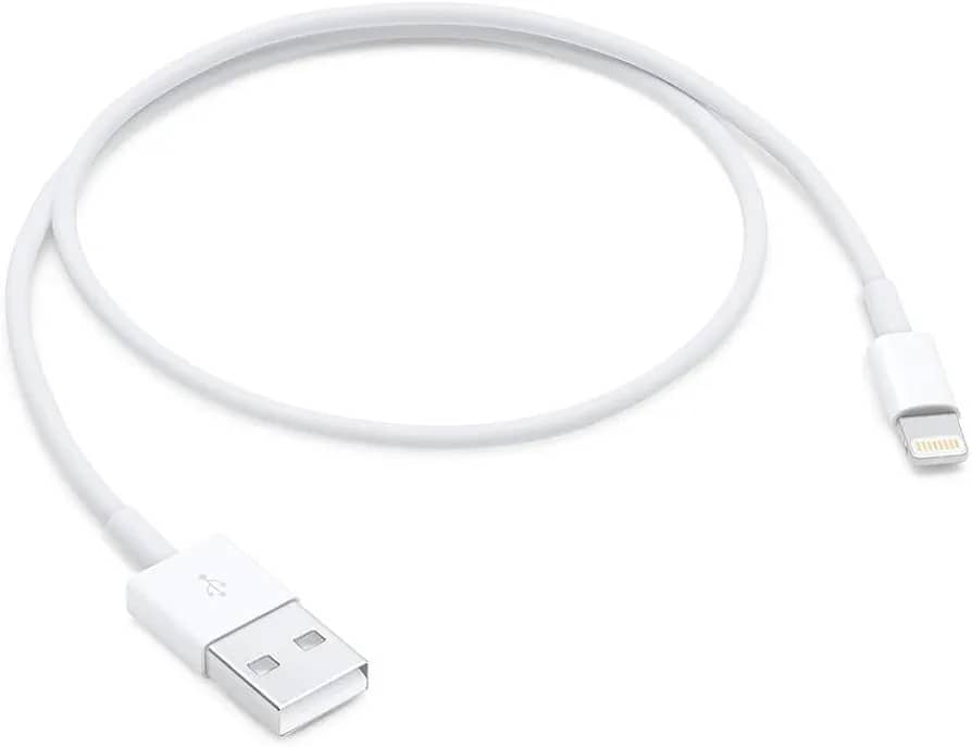 وصلة شحن أصلية Apple – متوافقة مع iPhone 7 - Image 1 + 1