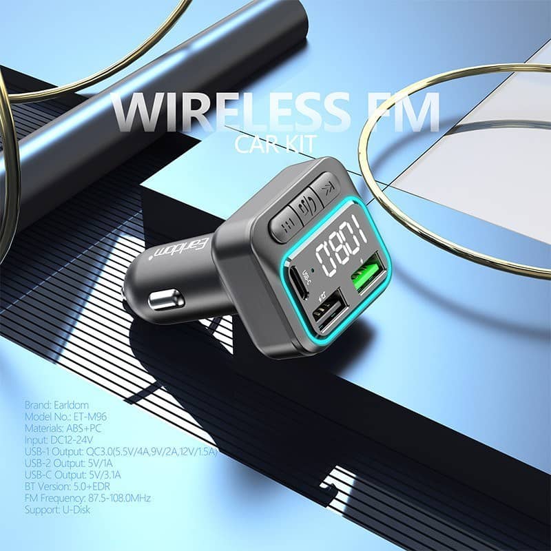 MP3 سيارة Earldom اللاسكلي مع M96 FM - Image 2 + 1