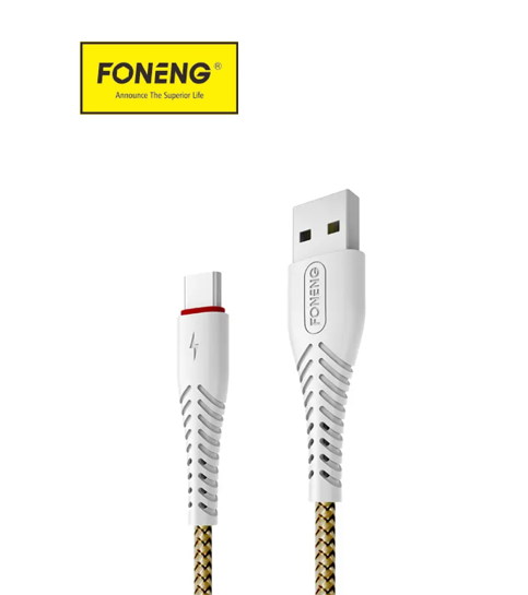 وصلة foneng شحن سريع 2.4A | بطول 1.2 متر - Image 2 + 1