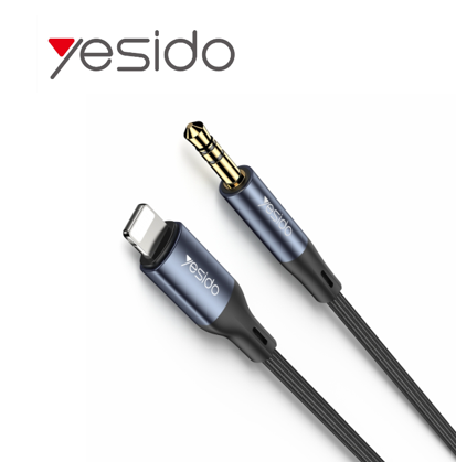 وصلة yesido من Lightning إلى AUX 3.5 مم 