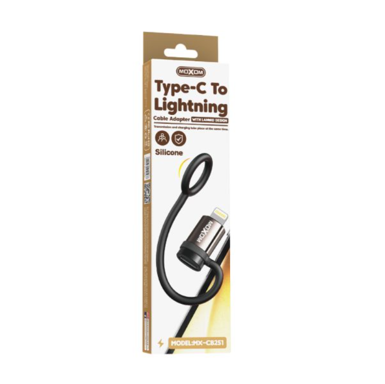 محول moxom OTG من Type-C إلى Lightning - Image 1 + 1