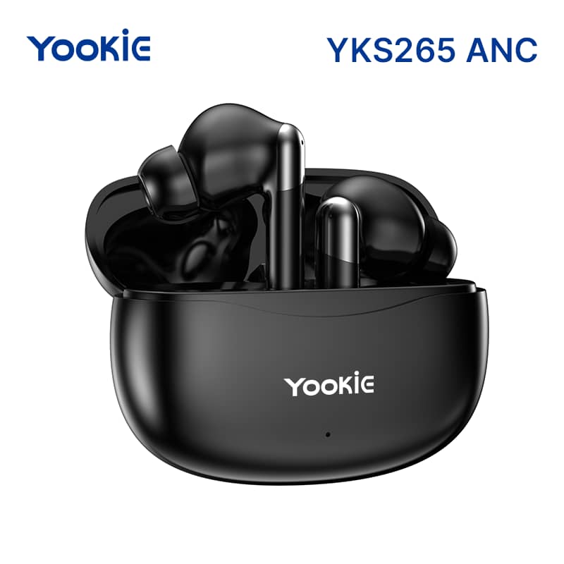 سماعة Yookie YKS265 – بلوتوث 5.3 – مايك مدمج – مقاومة للرذاذ