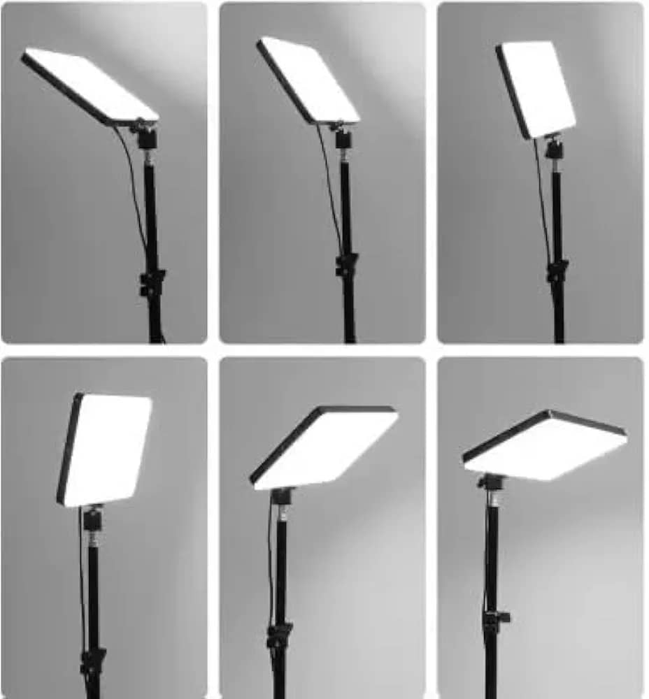 إضاءة فيديو LED احترافية مع تحكم عن بُعد – 240 حبة ضوء SMD - Image 2 + 1