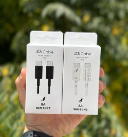 وصلة شحن samsung من نوع C إلى نوع C | 8 أمبير  - Image 2 + 1
