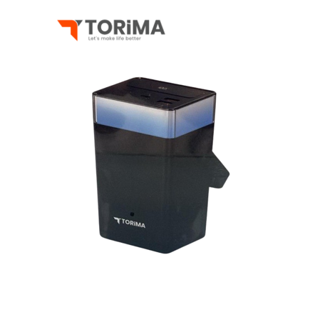 باور بانك torima | سعة 60,000mAh | شاشة LED | مخرج USB | شحن فائق السرعة PD بقوة 22.5W 
