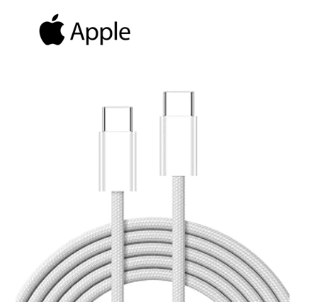 وصلة شحن سريع USB-C إلى USB-C apple