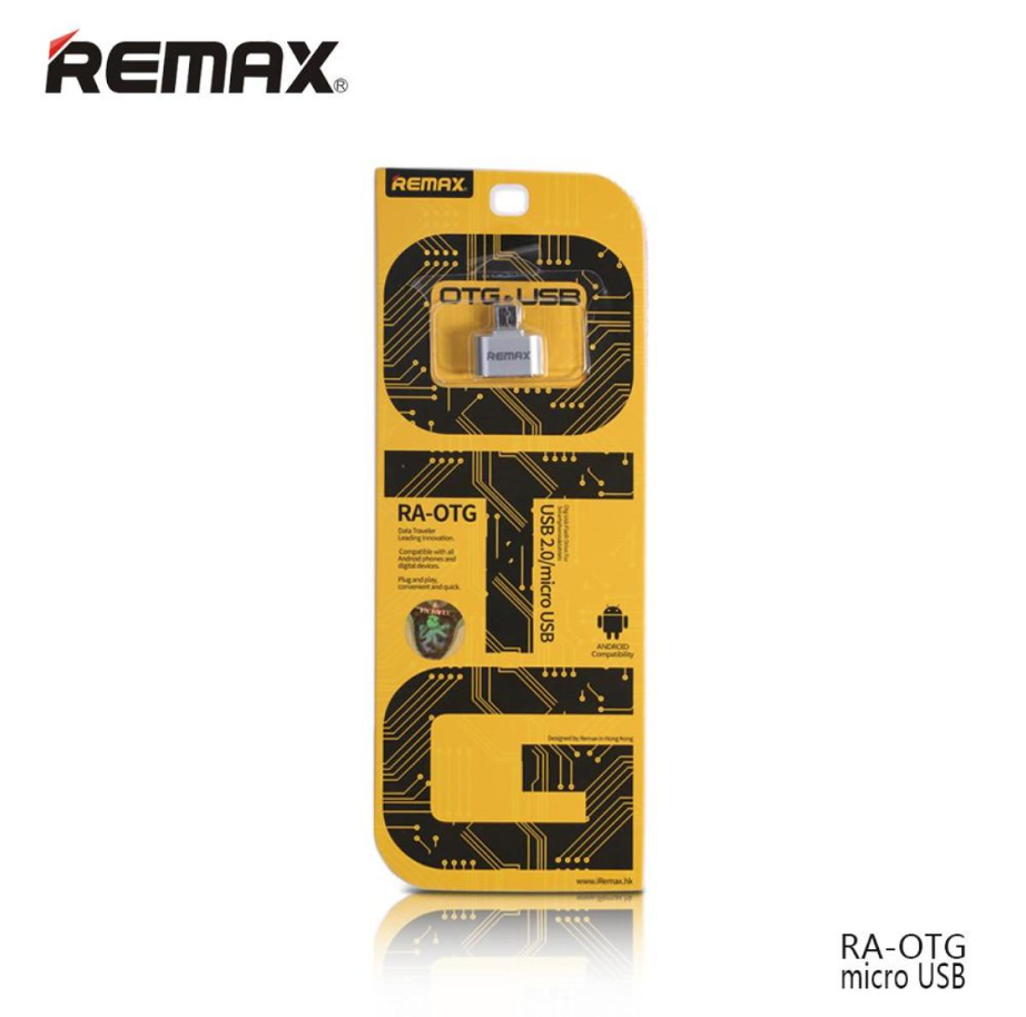 محول remax Micro-USB – وصلة OTG صغيرة الحجم  - Image 2 + 1