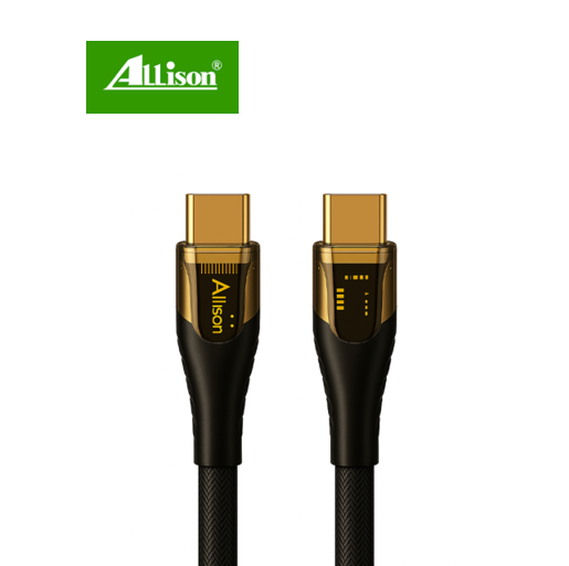 وصلة شحن Type-C إلى Type-C allison شحن سريع 60 واط (1 متر)  