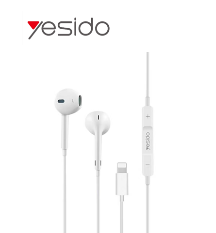 سماعات yesido سلكية بمنفذ Lightning لأجهزة iPhone 
