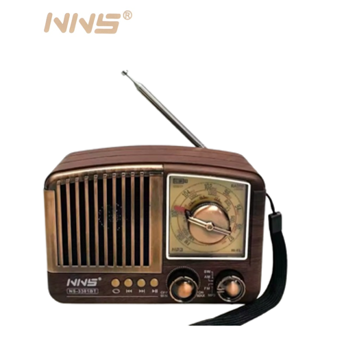 سماعة بلوتوث مع راديو AM/FM، منافذ USB/TF، ووظيفة TWS 