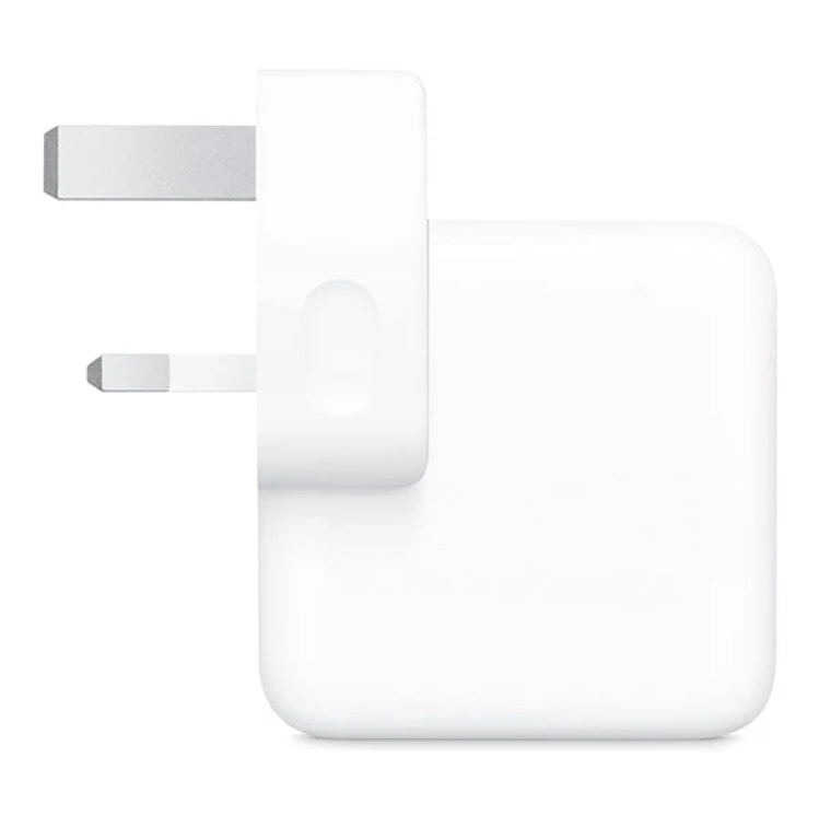 راسية شاحن من apple بقدرة 35 واط ومنفذين USB-C  - Image 1 + 1