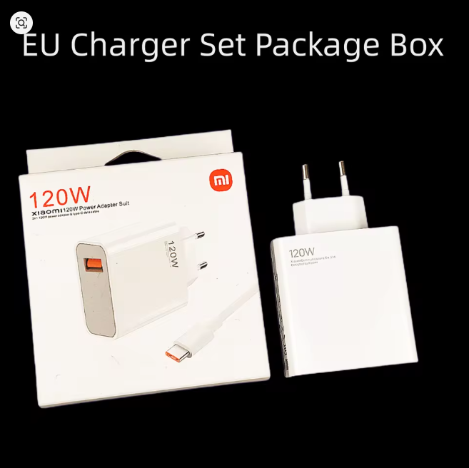 شاحن سريع 120 واط xiaomi - Image 2 + 1