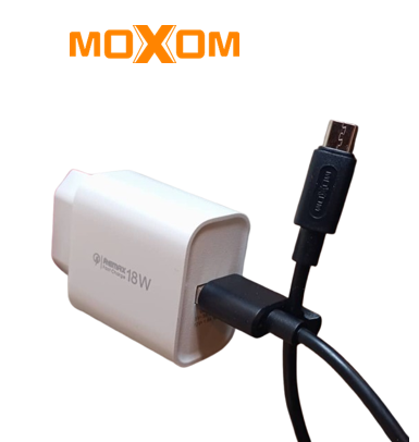 وصلة بيانات وشحن MOXOM MX-CB149 – بخطاف تعليق (مايكرو / تايب C)