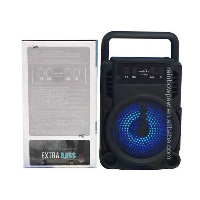 HX-1360 – مكبر صوت بلوتوث محمول بصوت جهير قوي - Image 1 + 1