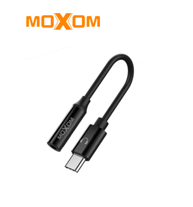 محول moxom من Type-C إلى 3.5 مم Aux