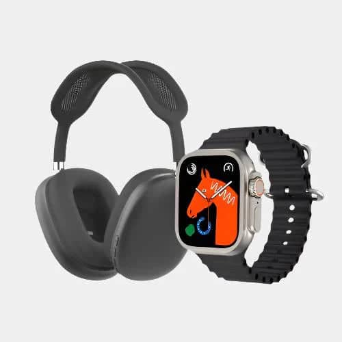 ساعة ذكية Smart Watch Ultra 2 P9 – شاشة كاملة 2.20 إنش - Image 2 + 1