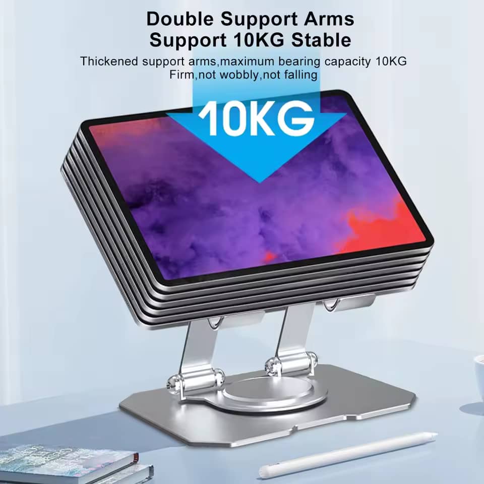 حامل مكتبي للابتوب والأجهزة اللوحية - Image 1 + 1