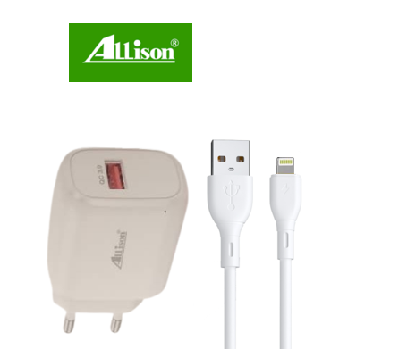 شاحن فائق السرعة بقوة 20 واط allison - Image 2 + 1