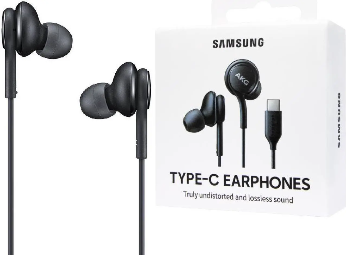 سماعات ستيريو سلكية داخل الأذن – موصل Type-C samsung - Image 2 + 1