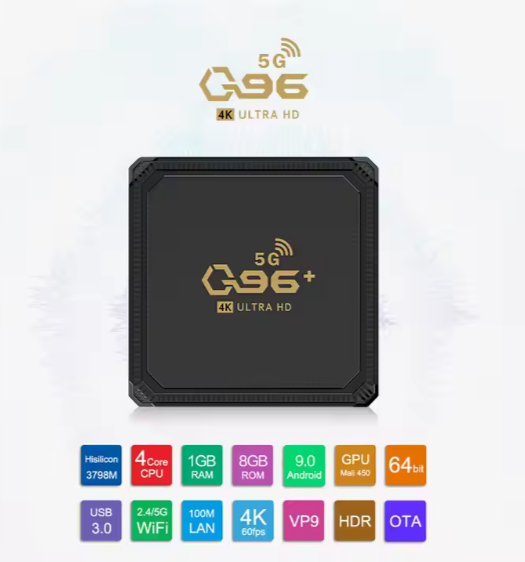 جهاز Smart TV Box لتشغيل الوسائط بدقة 4K - Image 1 + 1