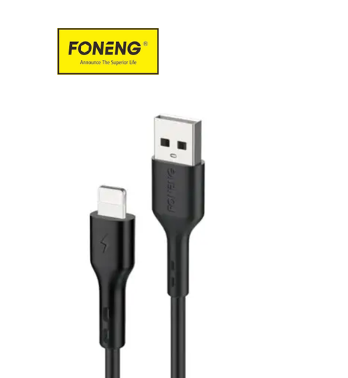 وصلة foneng بطول 1 مترشحن سريع 3A للهواتف الذكية - Image 1 + 1