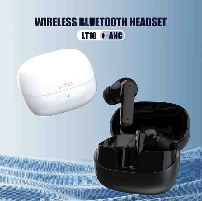 سماعات أذن لاسلكية بتقنية ANC وBluetooth lito - Image 2 + 1