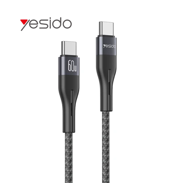 وصلة شحن yesido و نقل بيانات تايب سي 60w