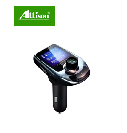  شاحن سيارة لاسلكي ومودول FM مع مشغل MP3 allison