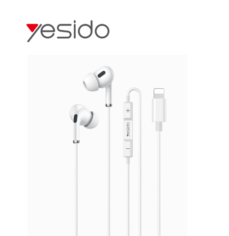 سماعات yesido السلكية بمنفذ Lightning 