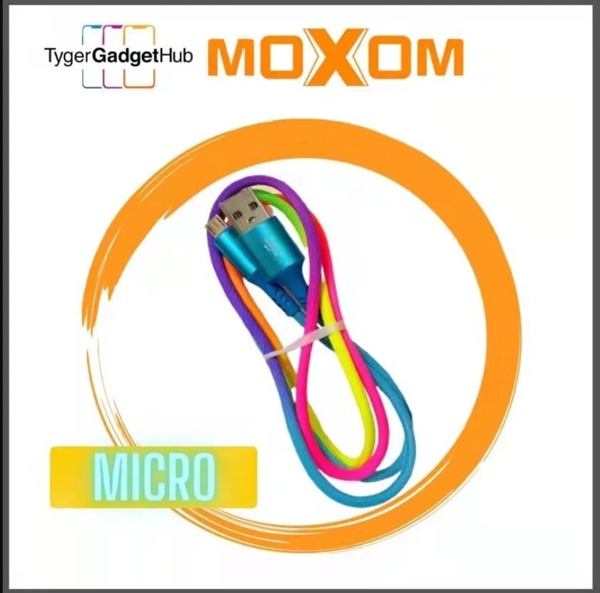 وصلة بيانات قوس قزح وشحن سريع moxom - Image 1 + 1