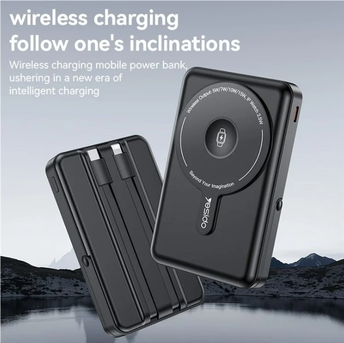 باور بانك yesido بسعة 10000mAh - Image 1 + 1