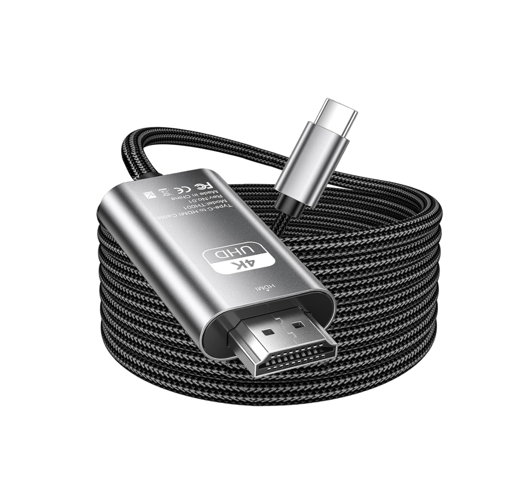 وصلة Type C إلى HDMI بدقة 4K