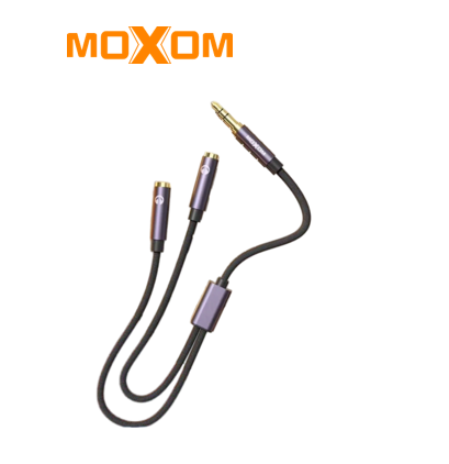 محول الصوت والميكروفون moxom بطول 30 سم