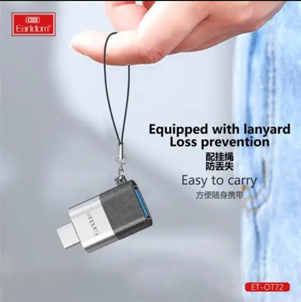 محوّل earldom من USB إلى Type-C (OTG) - Image 2 + 1