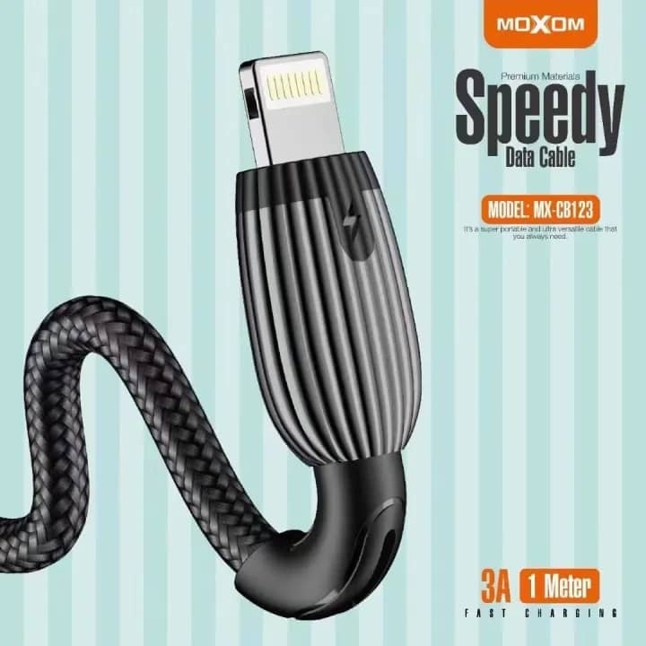 وصلة MOXOM بقوة 3A/طولMX-CB123 1M 