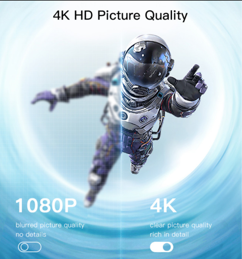 جهاز العرض اللاسلكي yesido بدقة 4K - Image 2 + 1